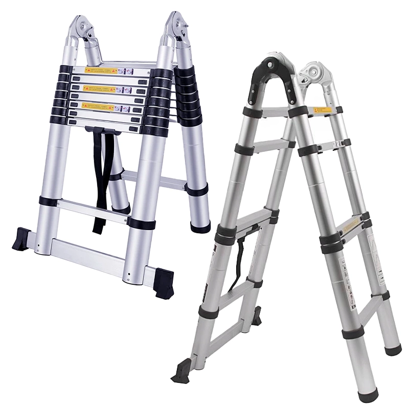 Лестница-стремянка телескопич. 1.6м/3.2м