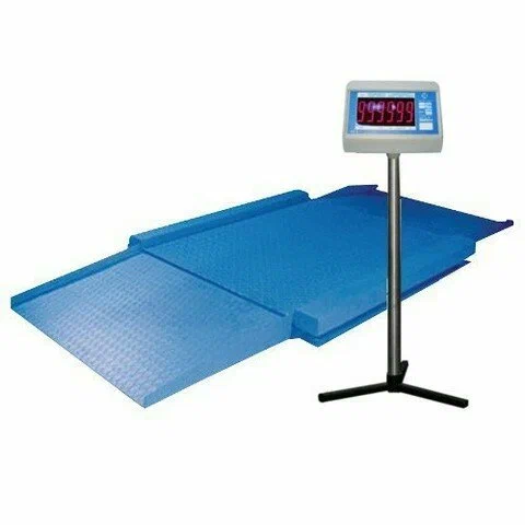 Весы платформенные С ПАНДУСОМ 1200x1200 мм 150 кг + поверка