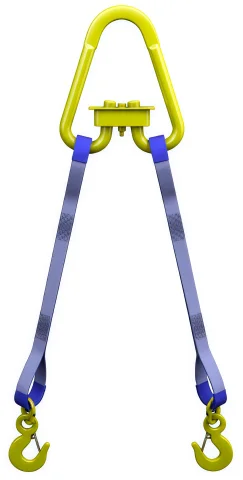 Строп текстильный двухветвевой 2СТ-6т 10м